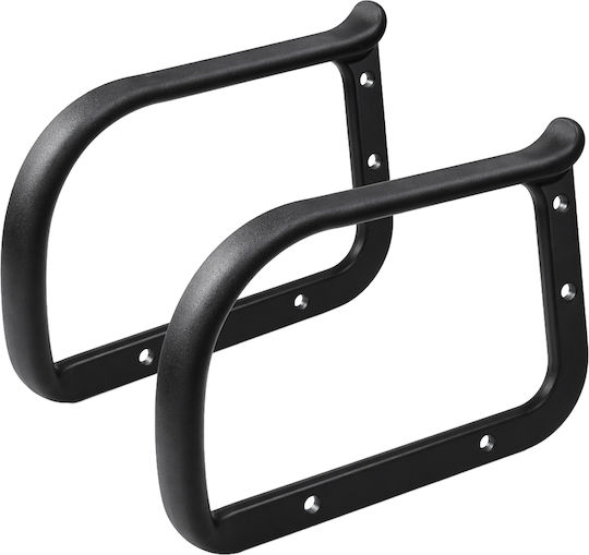 HomeMarkt Stuhl Arm aus Kunststoff Geeignet für Stuhl,Stock in Schwarz Farbe 2Stück