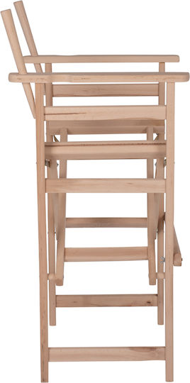 HomeMarkt Palmer Skeleton for Director's Chair Wooden 57x57x117cm Brown