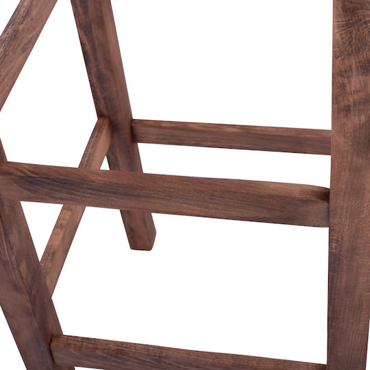 HomeMarkt Ramă Pentru Scaun De Bar Din Lemn 35x35x75cm Maro
