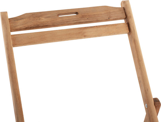 HomeMarkt Lemnos Rahmen Für Stuhl Für Regisseur Hölzernes 55.5x97x82cm Beige