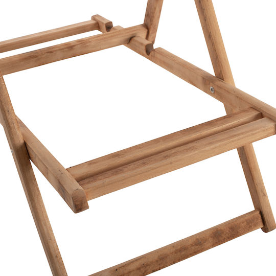 HomeMarkt Lemnos Rahmen Für Stuhl Für Regisseur Hölzernes 55.5x97x82cm Beige