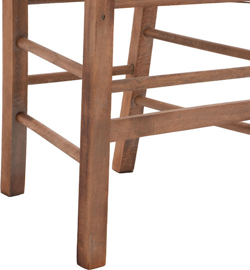 HomeMarkt Gentry Wooden Skeleton for Dining Room / Kitchen Chair 40x38x88cm Brown