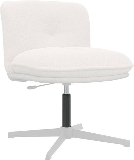 vidaXL Sitzmöbel für Bürostuhl 5x5x47cm Schwarzes