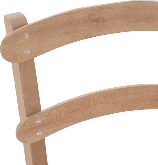 HomeMarkt Holzrahmen Für Esszimmer-/Küchenstuhl Beigefarbene 40x38x88cm