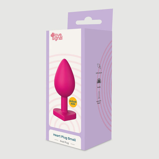 Dream Toys Πρωκτική Σφήνα Small Κόκκινη