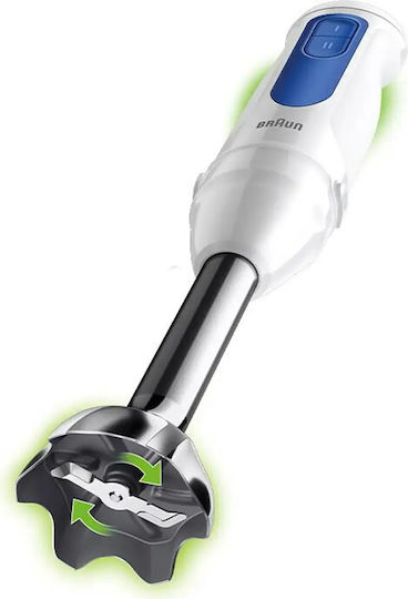 Braun MultiQuick 3 Ραβδομπλέντερ με Ανοξείδωτη Ράβδο 900W Λευκό