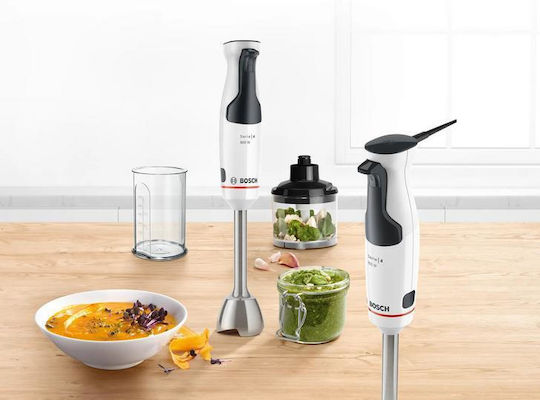 Bosch Ραβδομπλέντερ με Ανοξείδωτη Ράβδο 800W Λευκό
