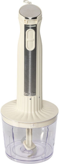 Guzzini Sous Chef Hand Blender With Stainless Steel Rod 600W Cream