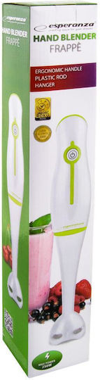 Esperanza Hand Blender with Plastic Rod 250W White