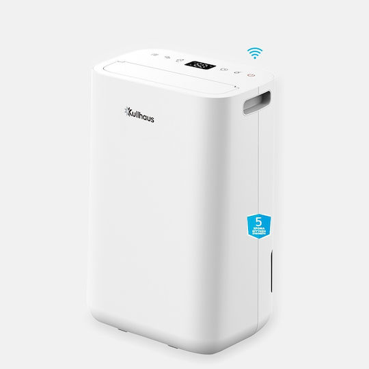 Kullhaus Alpha Q Pro Αφυγραντήρας με Συμπιεστή Ιονιστή και Wi-Fi 13lt