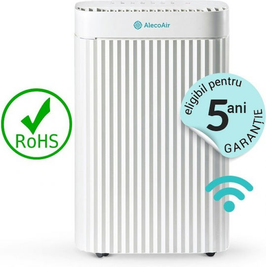 AlecoAir ARIO Dezumidificator cu Compresor Ionizator și Wi-Fi 25lt Albastru