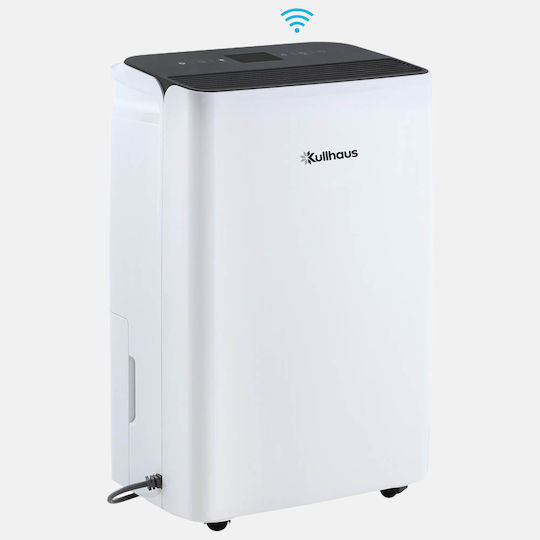 Kullhaus Qualis Pro Αφυγραντήρας με Συμπιεστή Ιονιστή και Wi-Fi 20lt