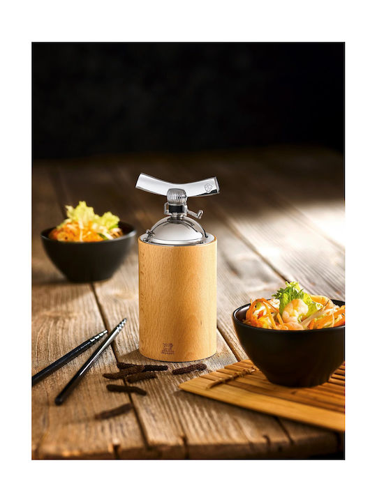 Peugeot Isen Manual Wooden Pepper Mill 16cm Natural