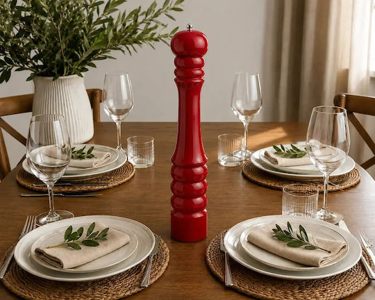 T&G Capstan Set Manual Râșnițe Condimente din Lemn Red 40.5cm 1buc