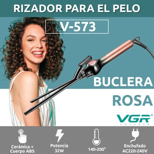 VGR Ψαλίδι Μαλλιών για Μπούκλες 10mm 32W V-573