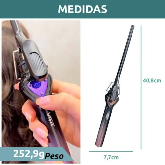 VGR Ψαλίδι Μαλλιών για Μπούκλες 10mm 32W V-573