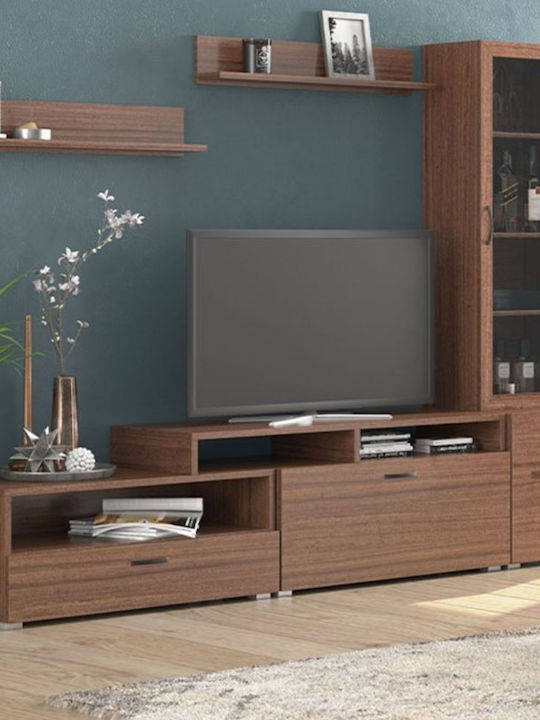 Living Room TV Unit N28 Brown L225xW45cm