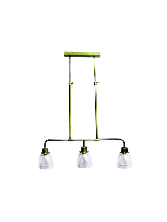 InTheBox Pendant Light Gold 90x17x90cm