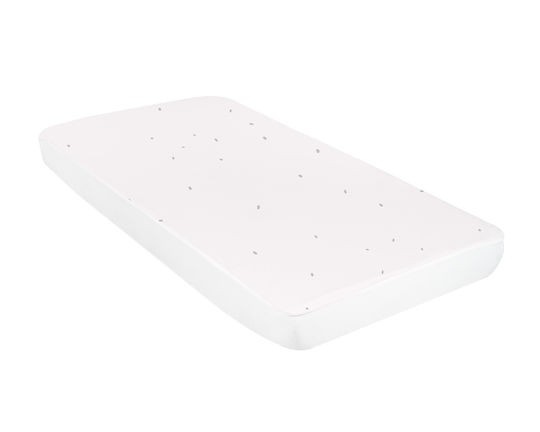 Kikka Boo Hedge Hugs Waterproof Baby Crib Mattress Protector Cotton with Border 70x140x15cm