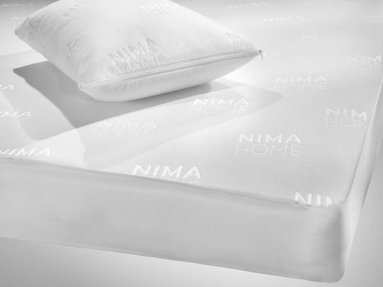 Nima Abbraccio Jacquard Wasserdichtes Baby Matratzenschoner Für Krippe mit Futter