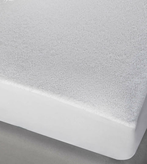 Melinen Protecție Impermeabilă pentru Pat Copii Antibacteriană Prosop cu Echipament 70x140x20 cm