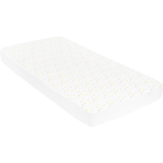 Kikka Boo Dots Impermeabil Protecție saltea pentru bebeluși Bumbac cu bordură 60x120buc