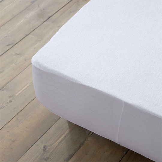 Nima Abbraccio Terry Baby Mattress Protector Crib Terry Towel with Fitted Border 70x140x20cm
