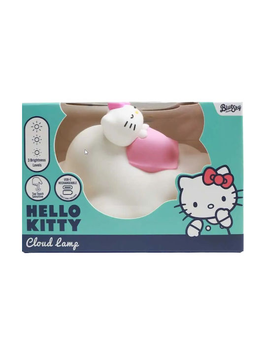 Hello Kitty Kinder Tischlampe Hello Kitty Berührungs Dekorative Lampe Beige 15.1x12x10.1cm