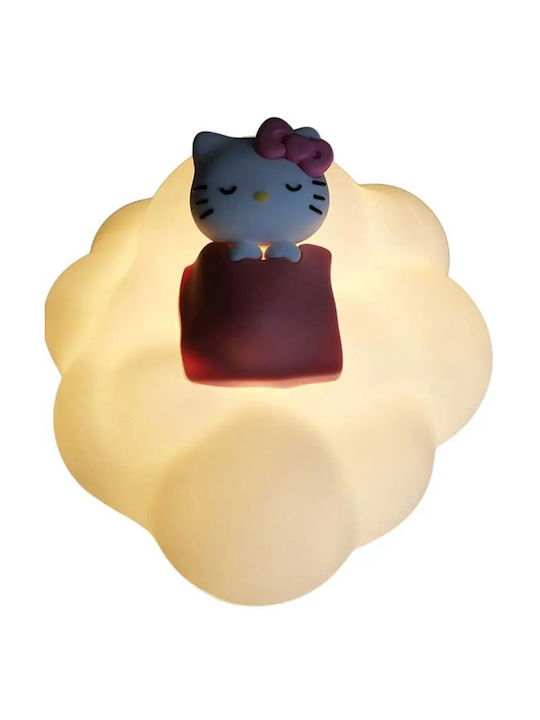 Hello Kitty Kinder Tischlampe Hello Kitty Berührungs Dekorative Lampe Beige 15.1x12x10.1cm