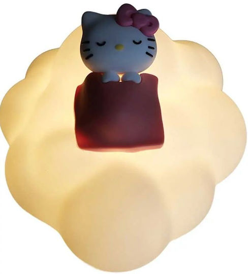 Hello Kitty Kinder Tischlampe Hello Kitty Berührungs Dekorative Lampe Beige 15.1x12x10.1cm