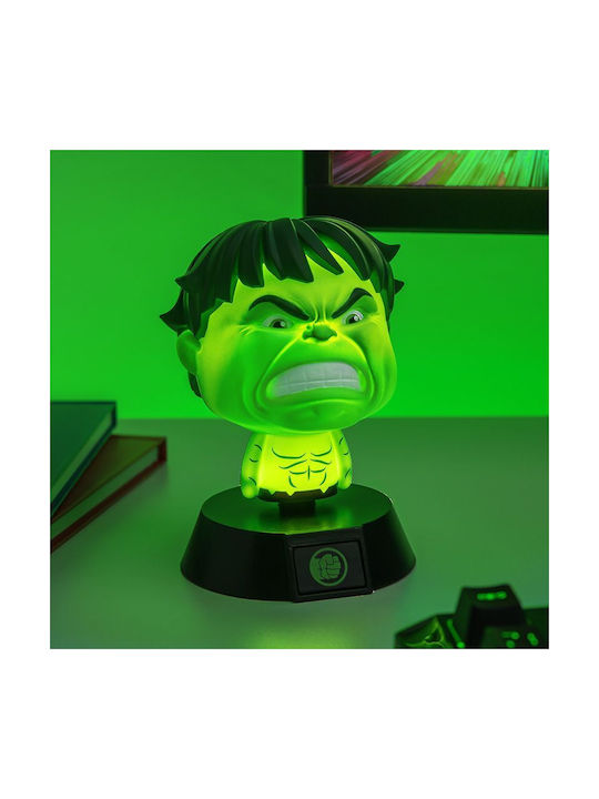 Paladone Παιδικό Διακοσμητικό Φωτιστικό Marvel - Hulk Πράσινο