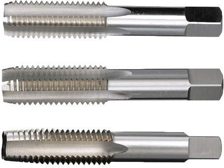 Krino 10001-27x3 Handgewindebohrer und Gewindeschneider Set 27 X 3,0 Set 3 Stück