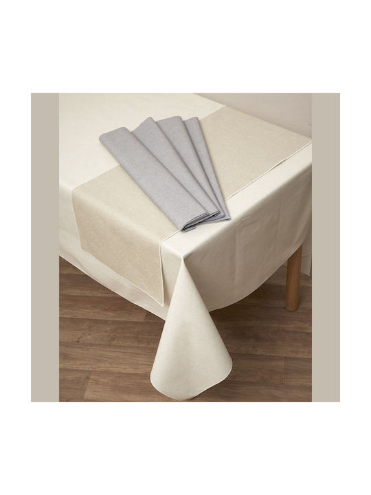 Viopros Diana Platzdeckchen Stoff Gray 636588 2Stück