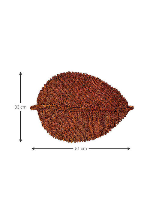 Polihome Leafamber Σουπλά Rattan 51cm 4τμχ