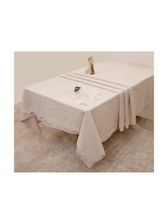 Anna Riska 2331 Placemat Fabric Ivory 37x50cm 4pcs