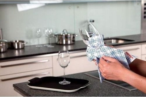 Vileda Tea Towel Cleaning Cloths with Microfibers General Use Multicolour 27x34cm