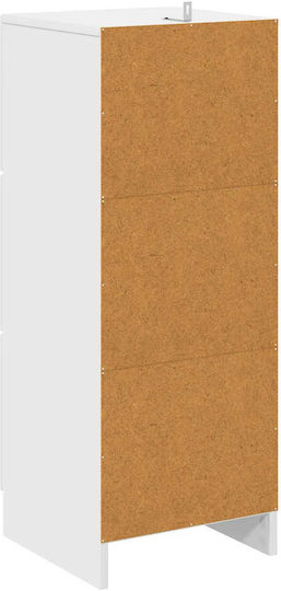 Sertar De Depozitare Din Lemn Cu 3 Sertare M33xL34.5xÎ87cm