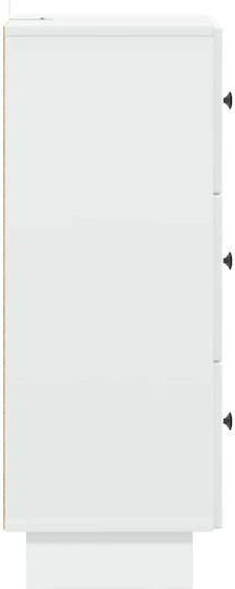 Dulap De Depozitare Metalic M33xL34.5xÎ90cm