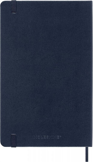 Moleskine Classic Planner 2026 2027 Weekly Notes 18 Month Blue Large 13x21 Hard Cover 8056999279783