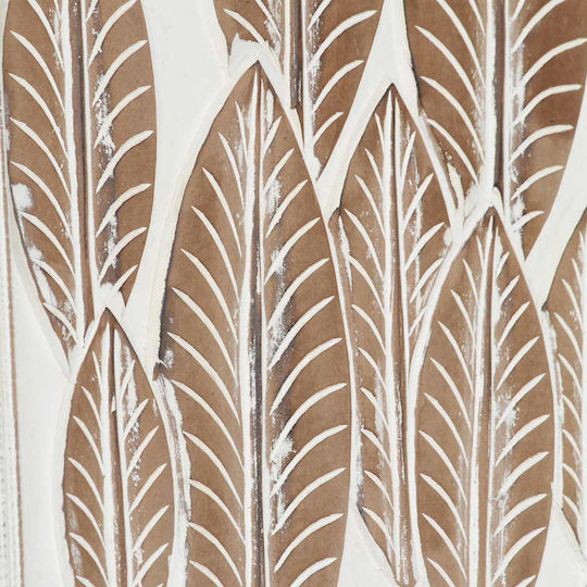 vidaXL Wall Decor Brown Wooden 40x1.5x40cm 3 Pieces