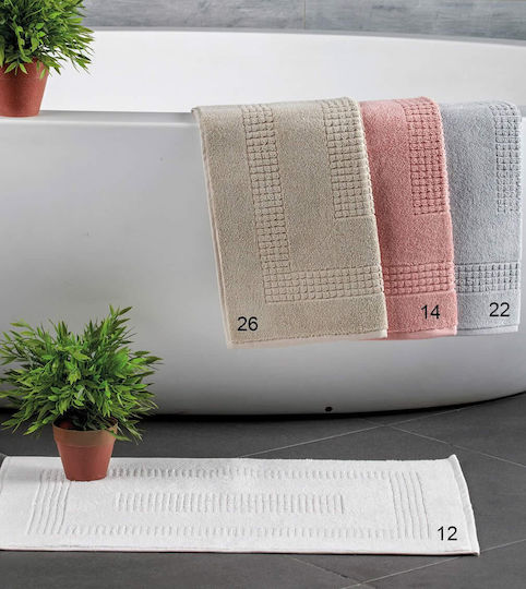Kentia Badematte Baumwolle Rechteckig Naga 50x70cm Kentia Badematte Baumwolle Rechteckig Naga 50x70cm