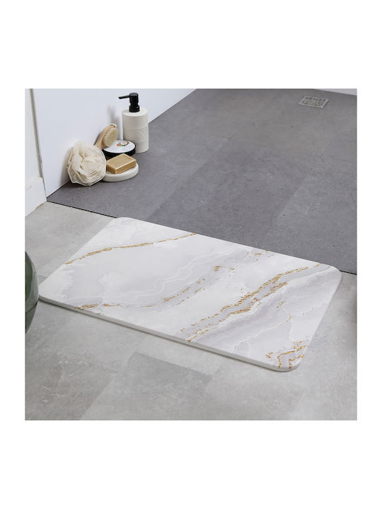Неслизащо Бански килим Правоъгълена T-d Marble 7800602 Marble 39x60бр