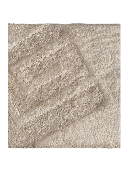 Guy Laroche Bath Mat Cotton Trivia 1127091120009 Natural 40x60cm