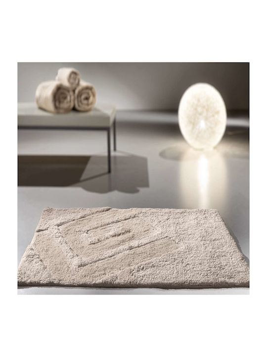 Guy Laroche Bath Mat Cotton Trivia 1127091120009 Natural 40x60cm
