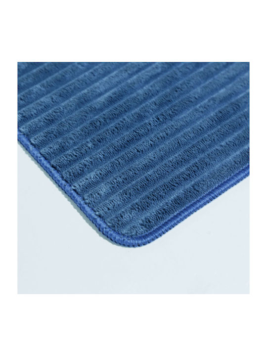San Lorentzo Bath Mat Sl8025-1 8025 Blue 50x80cm