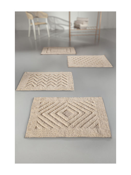 Guy Laroche Badematte Baumwolle Rechteckig Goa 1127091124002 Beige 40x60cm