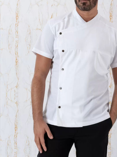 Giblor's Coat Chef White with Short Sleeve Lapo