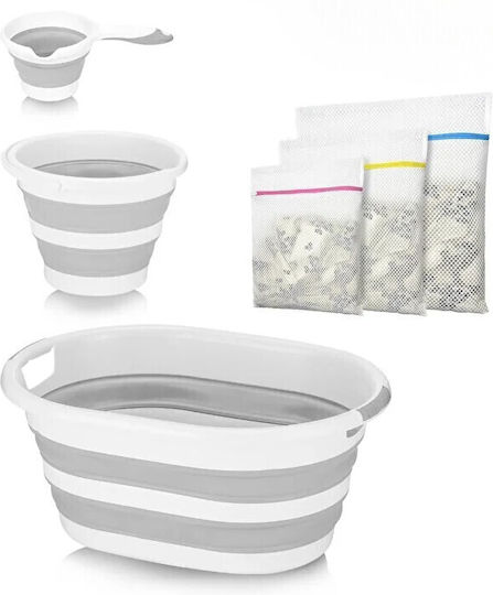 SteweHome Badematten Set STE-036351-P36351 Graue 55x35cm 6 Stück