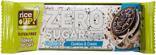 RiceUp Flapjack Bar With Chocolate No Added Sugar 70gr