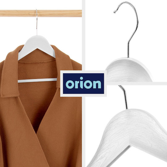 Orion Kleiderbügel Weiß 3Stück